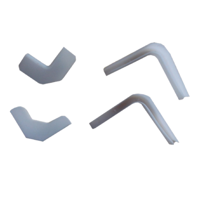 Angle de protection de coude accessoire de barre omnibus en PVC pour conduit de bus 