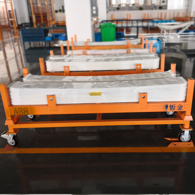 Chariot de course en Chine pour la barre de cuivre de transport de matières premières 