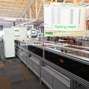 Machine automatique flexible d'inspection de jeu de barres pour l'essai de résistance de HT