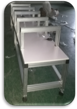 plate-forme d'emballage de conduits de bus 