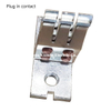 Broches en cuivre de barre omnibus femelle pour boîte de contact enfichable de conduit de bus 