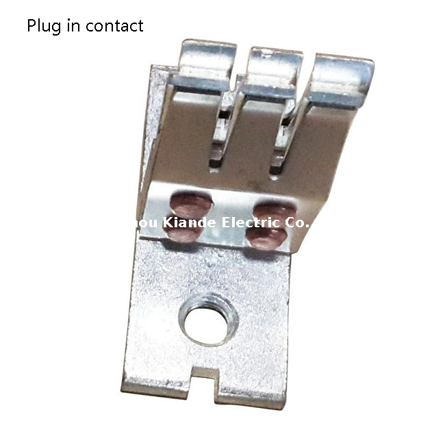 Broches en cuivre de barre omnibus femelle pour boîte de contact enfichable de conduit de bus 