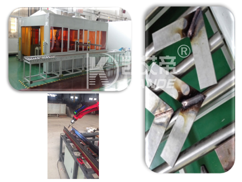 Robot de soudage industriel