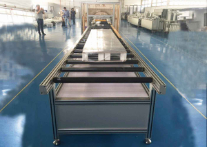 Machine à emballer automatique de barre omnibus d'alimentation et d'emballage pour busduct compact