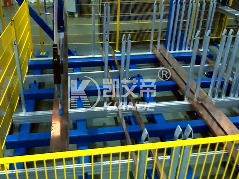 Système de stockage automatique des matières premières